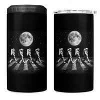 Astronauts Walking In Space Galaxy Moon Planet 4 in 1 Can Cooler Tumbler