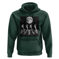 Astronauts Walking In Space Galaxy Moon Planet Hoodie