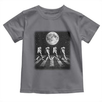 Astronauts Walking In Space Galaxy Moon Planet Toddler T Shirt