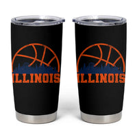 Illinois Fan Tumbler Cup IL State Basketball Game Day