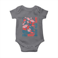 Floral 250th Still Resisting 4th of July 1776 2026 Baby Onesie