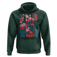 Floral 250th Still Resisting 4th of July 1776 2026 Hoodie