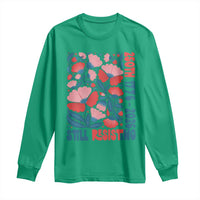 Floral 250th Still Resisting 4th of July 1776 2026 Long Sleeve Shirt