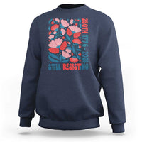Floral 250th Still Resisting 4th of July 1776 2026 Sweatshirt