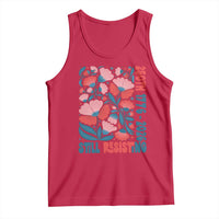 Floral 250th Still Resisting 4th of July 1776 2026 Tank Top
