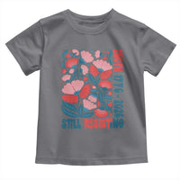 Floral 250th Still Resisting 4th of July 1776 2026 Toddler T Shirt