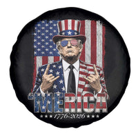 The Nations Leader US 250th Anniversary Spare Tire Cover Funny 4th of July 1776 2026