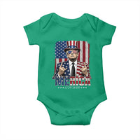 The Nations Leader US 250th Anniversary Baby Onesie Funny 4th of July 1776 2026