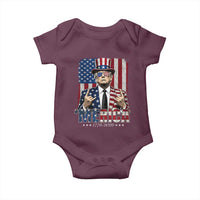 The Nations Leader US 250th Anniversary Baby Onesie Funny 4th of July 1776 2026