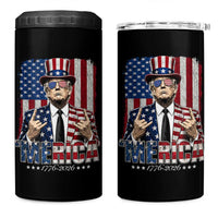The Nations Leader US 250th Anniversary 4 in 1 Can Cooler Tumbler Funny 4th of July 1776 2026