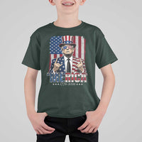 The Nations Leader US 250th Anniversary T Shirt For Kid Funny 4th of July 1776 2026