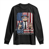 The Nations Leader US 250th Anniversary Long Sleeve Shirt Funny 4th of July 1776 2026
