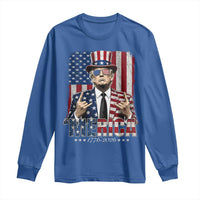 The Nations Leader US 250th Anniversary Long Sleeve Shirt Funny 4th of July 1776 2026