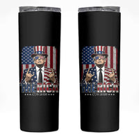 The Nations Leader US 250th Anniversary Skinny Tumbler Funny 4th of July 1776 2026
