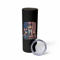 The Nations Leader US 250th Anniversary Skinny Tumbler Funny 4th of July 1776 2026