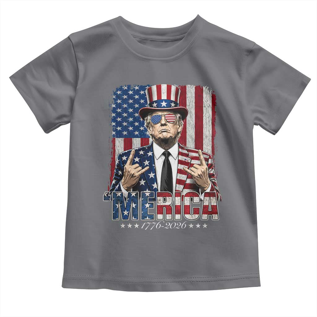 The Nations Leader US 250th Anniversary Toddler T Shirt Funny 4th of July 1776 2026