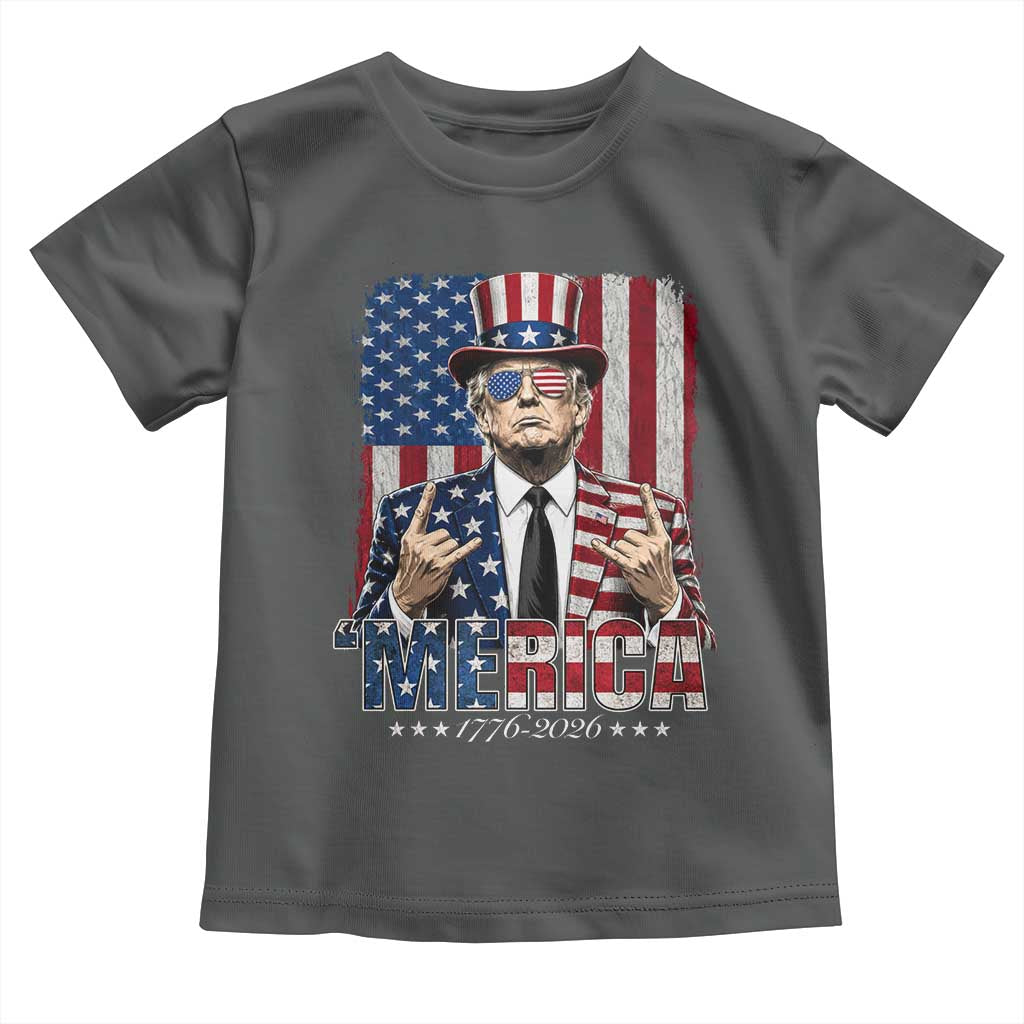 The Nations Leader US 250th Anniversary Toddler T Shirt Funny 4th of July 1776 2026
