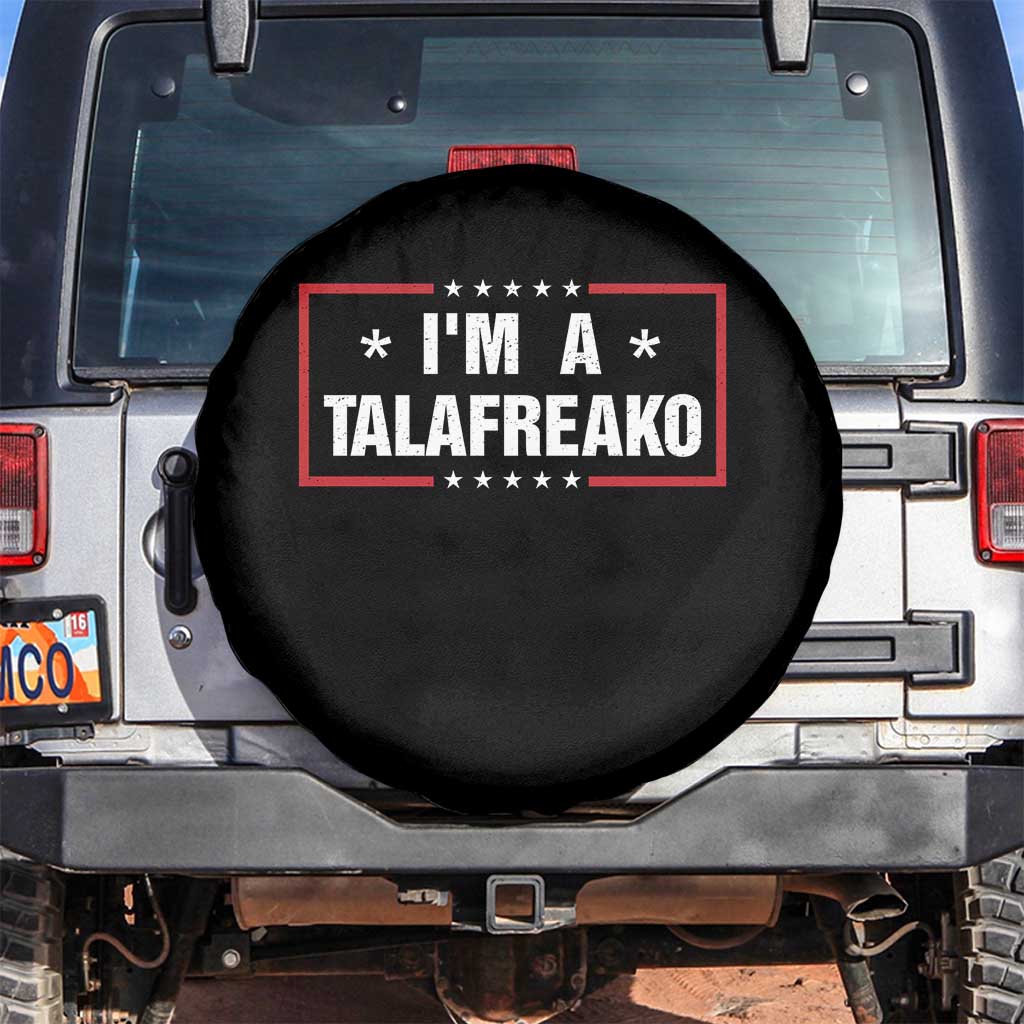 I Am A Talafreako James Talarico Spare Tire Cover US Senate Texas Election