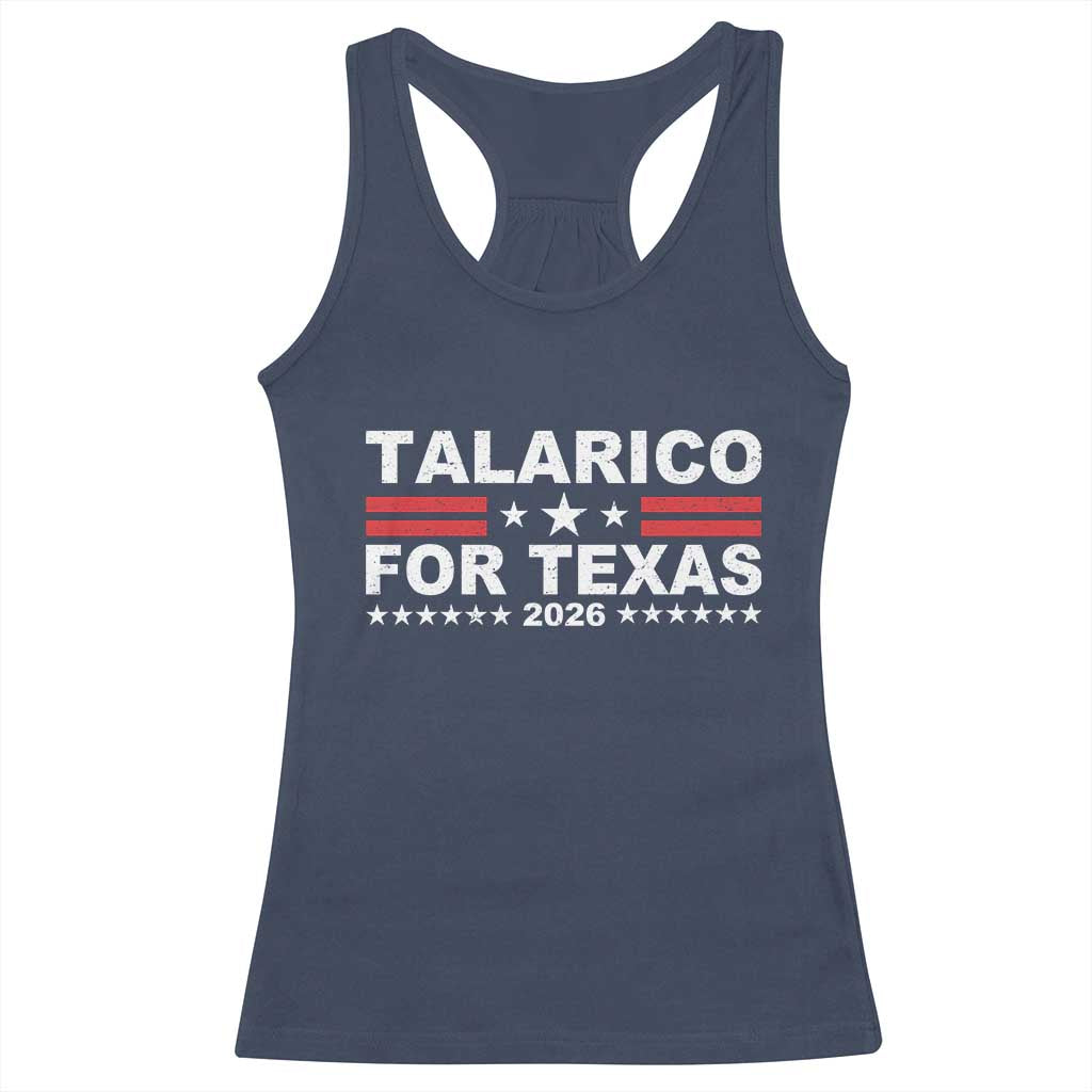 Talarico For Texas US Senate 2026 Racerback Tank Top James Talarico Support