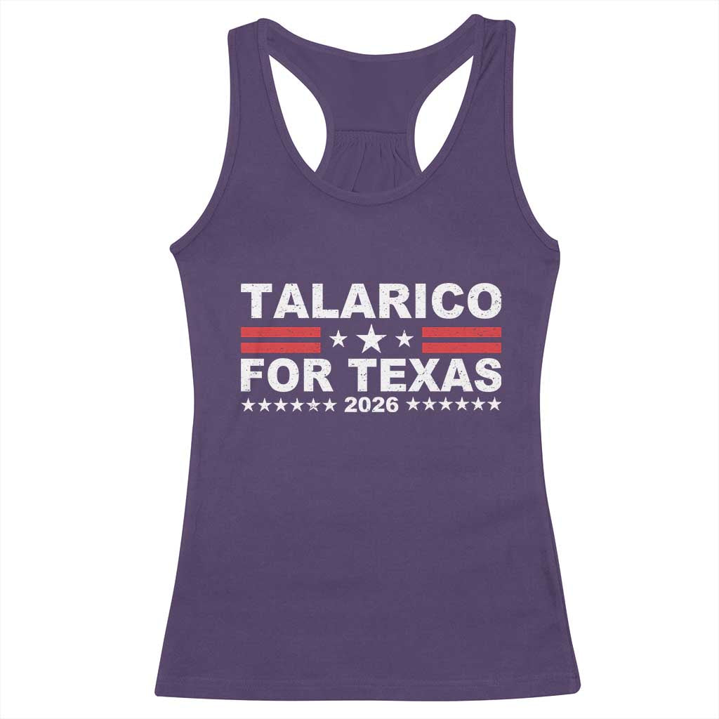 Talarico For Texas US Senate 2026 Racerback Tank Top James Talarico Support