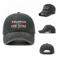 Talarico For Texas US Senate 2026 Washed Cotton Baseball Cap James Talarico Support