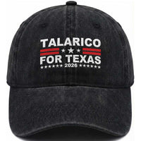 Talarico For Texas US Senate 2026 Washed Cotton Baseball Cap James Talarico Support