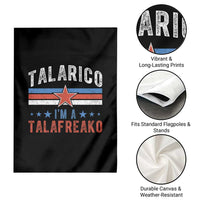 I Am A Talafreako James Talarico Garden Flag US Senate Texas