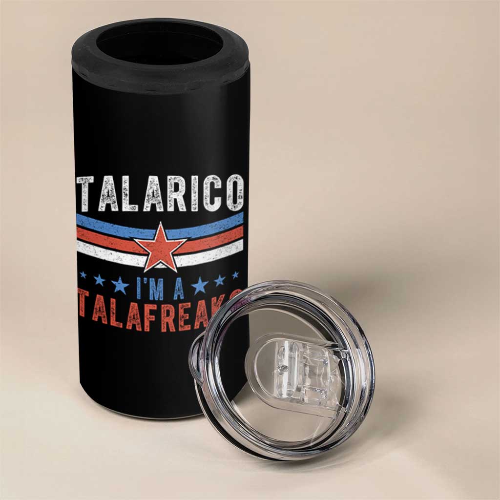 I Am A Talafreako James Talarico 4 in 1 Can Cooler Tumbler US Senate Texas