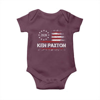 Ken Paxton for Texas Senate Baby Onesie US Senator Campaign Vintage American Flag