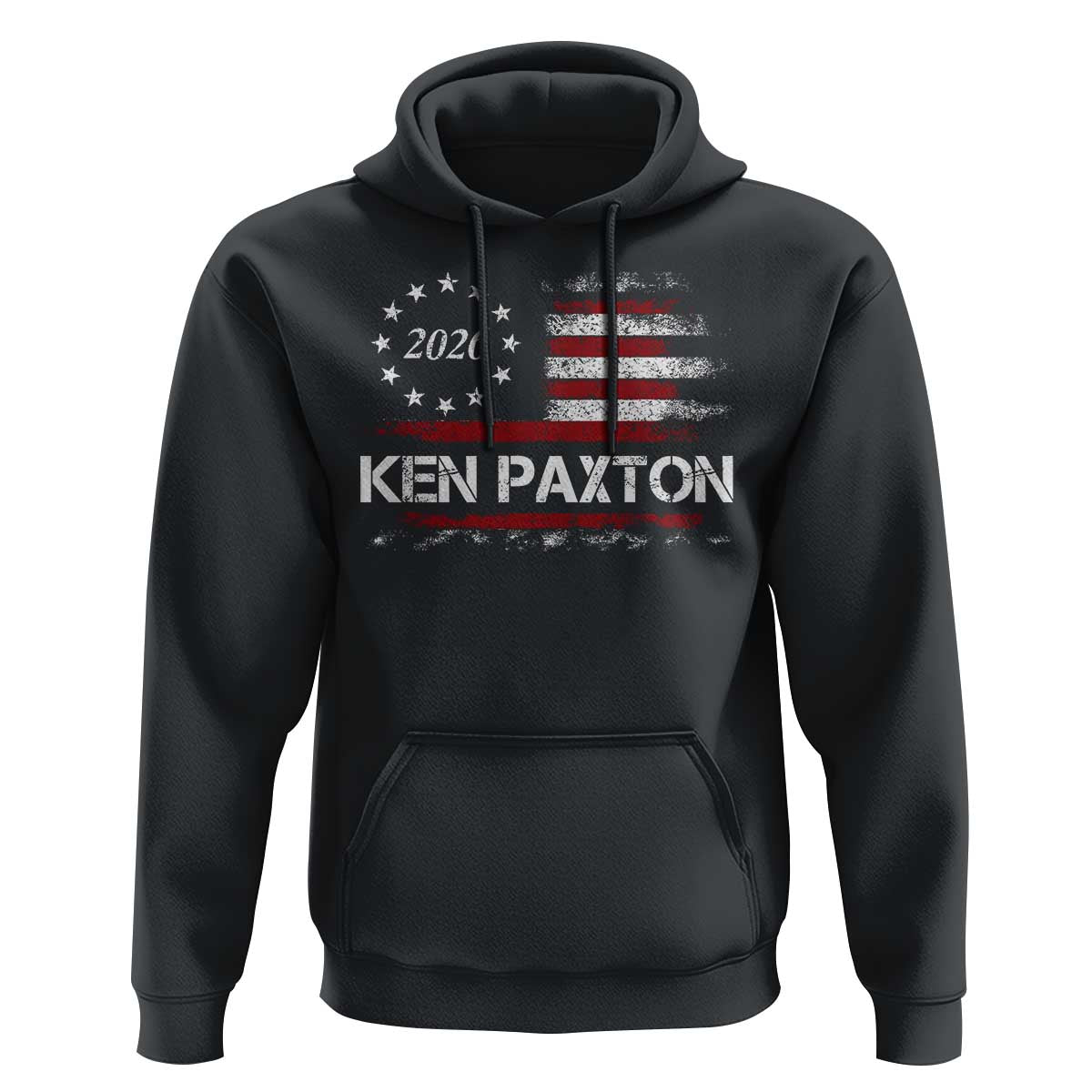Ken Paxton for Texas Senate Hoodie US Senator Campaign Vintage American Flag