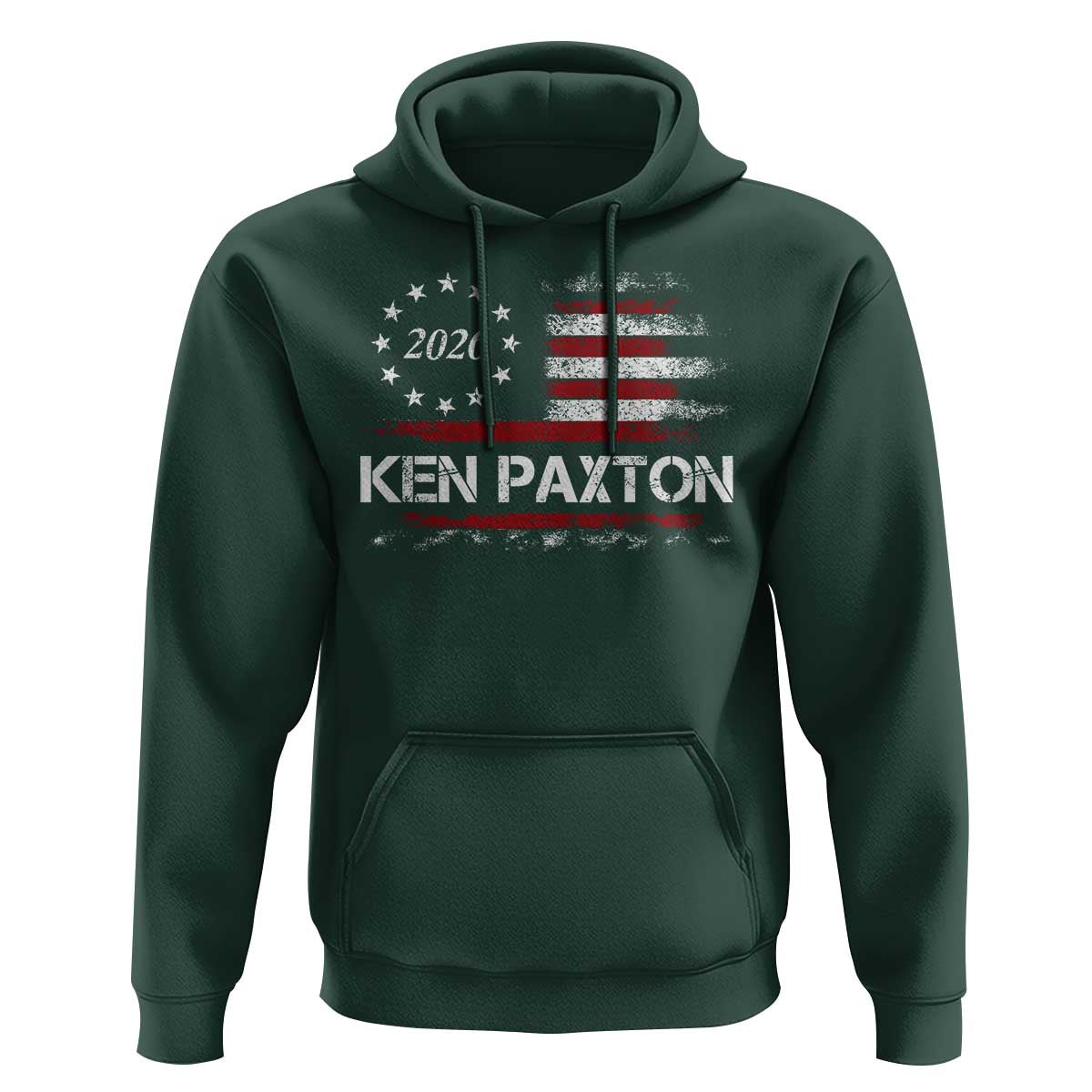 Ken Paxton for Texas Senate Hoodie US Senator Campaign Vintage American Flag
