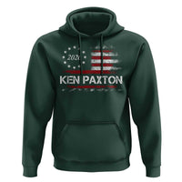 Ken Paxton for Texas Senate Hoodie US Senator Campaign Vintage American Flag