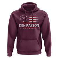 Ken Paxton for Texas Senate Hoodie US Senator Campaign Vintage American Flag