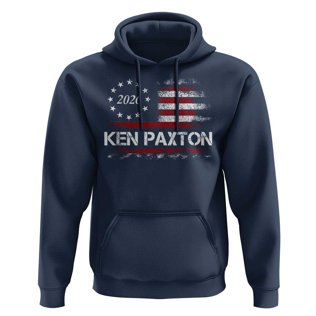 Ken Paxton for Texas Senate Hoodie US Senator Campaign Vintage American Flag