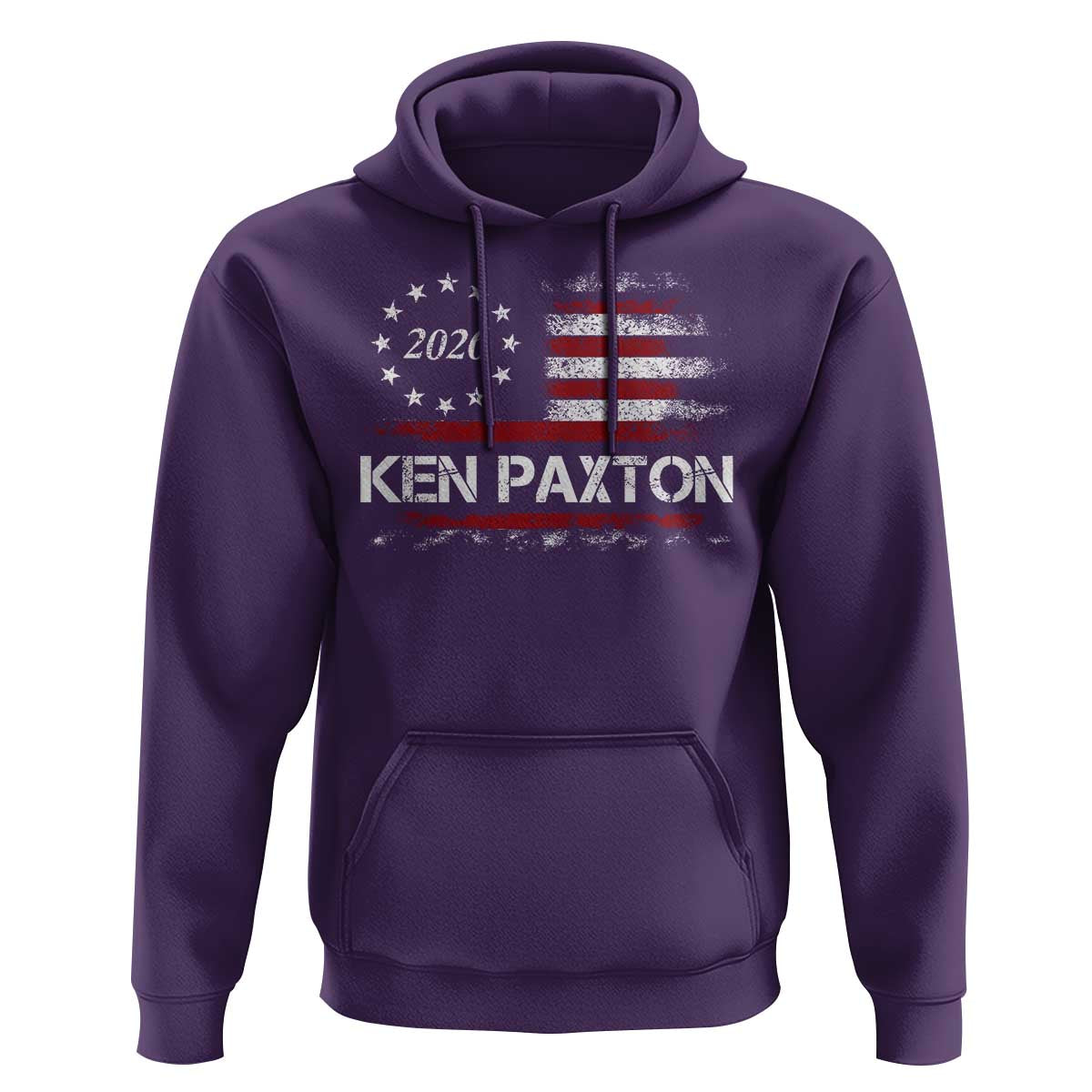 Ken Paxton for Texas Senate Hoodie US Senator Campaign Vintage American Flag