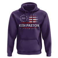 Ken Paxton for Texas Senate Hoodie US Senator Campaign Vintage American Flag