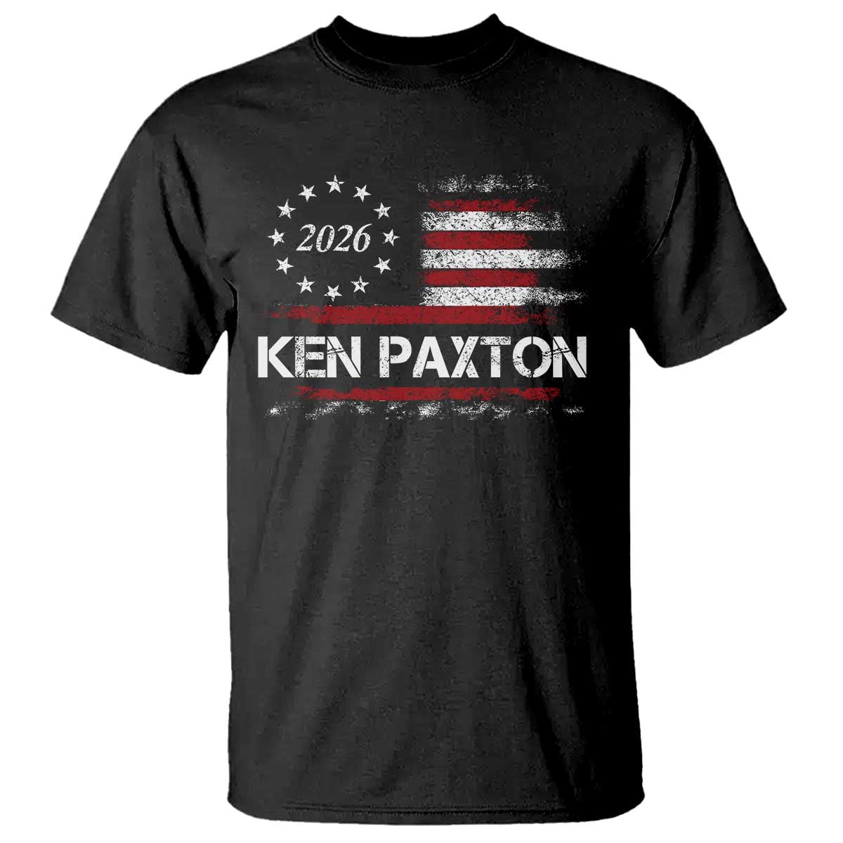 Ken Paxton for Texas Senate T Shirt US Senator Campaign Vintage American Flag
