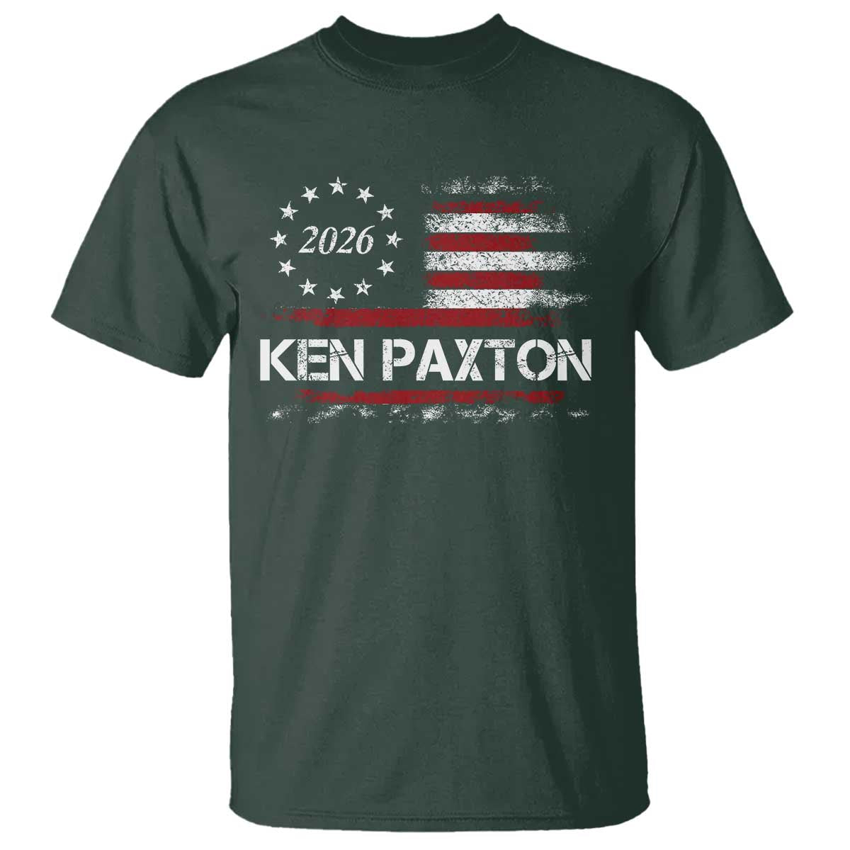 Ken Paxton for Texas Senate T Shirt US Senator Campaign Vintage American Flag