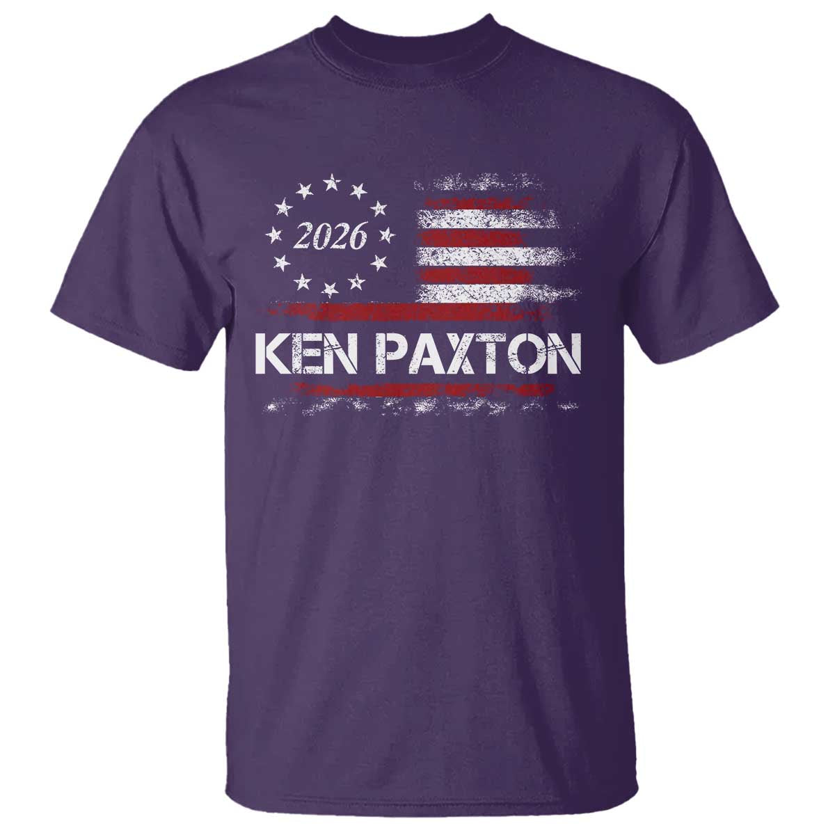 Ken Paxton for Texas Senate T Shirt US Senator Campaign Vintage American Flag