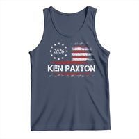 Ken Paxton for Texas Senate Tank Top US Senator Campaign Vintage American Flag