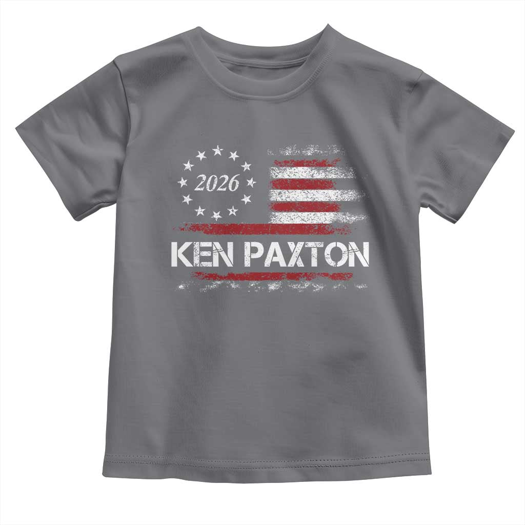 Ken Paxton for Texas Senate Toddler T Shirt US Senator Campaign Vintage American Flag