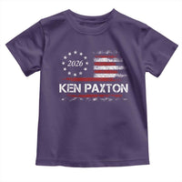 Ken Paxton for Texas Senate Toddler T Shirt US Senator Campaign Vintage American Flag