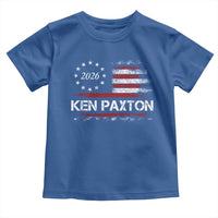 Ken Paxton for Texas Senate Toddler T Shirt US Senator Campaign Vintage American Flag
