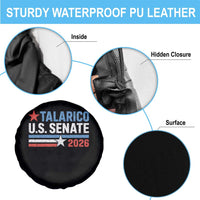 James Talarico US Senate 2026 Spare Tire Cover Texas Senate Race Stars and Stripes