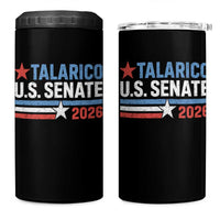 James Talarico US Senate 2026 4 in 1 Can Cooler Tumbler Texas Senate Race Stars and Stripes