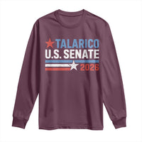 James Talarico US Senate 2026 Long Sleeve Shirt Texas Senate Race Stars and Stripes