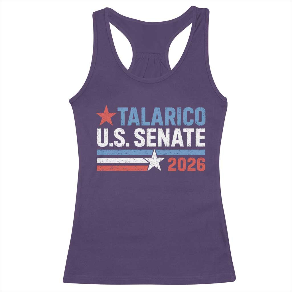 James Talarico US Senate 2026 Racerback Tank Top Texas Senate Race Stars and Stripes