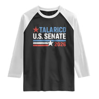 James Talarico US Senate 2026 Raglan Shirt Texas Senate Race Stars and Stripes