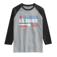 James Talarico US Senate 2026 Raglan Shirt Texas Senate Race Stars and Stripes