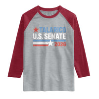 James Talarico US Senate 2026 Raglan Shirt Texas Senate Race Stars and Stripes